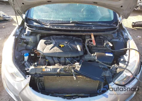 2012 Hyundai Elantra Gls (Ulsan Plant) из США, поврежденный, VIN KMHDH4AE0CU415727